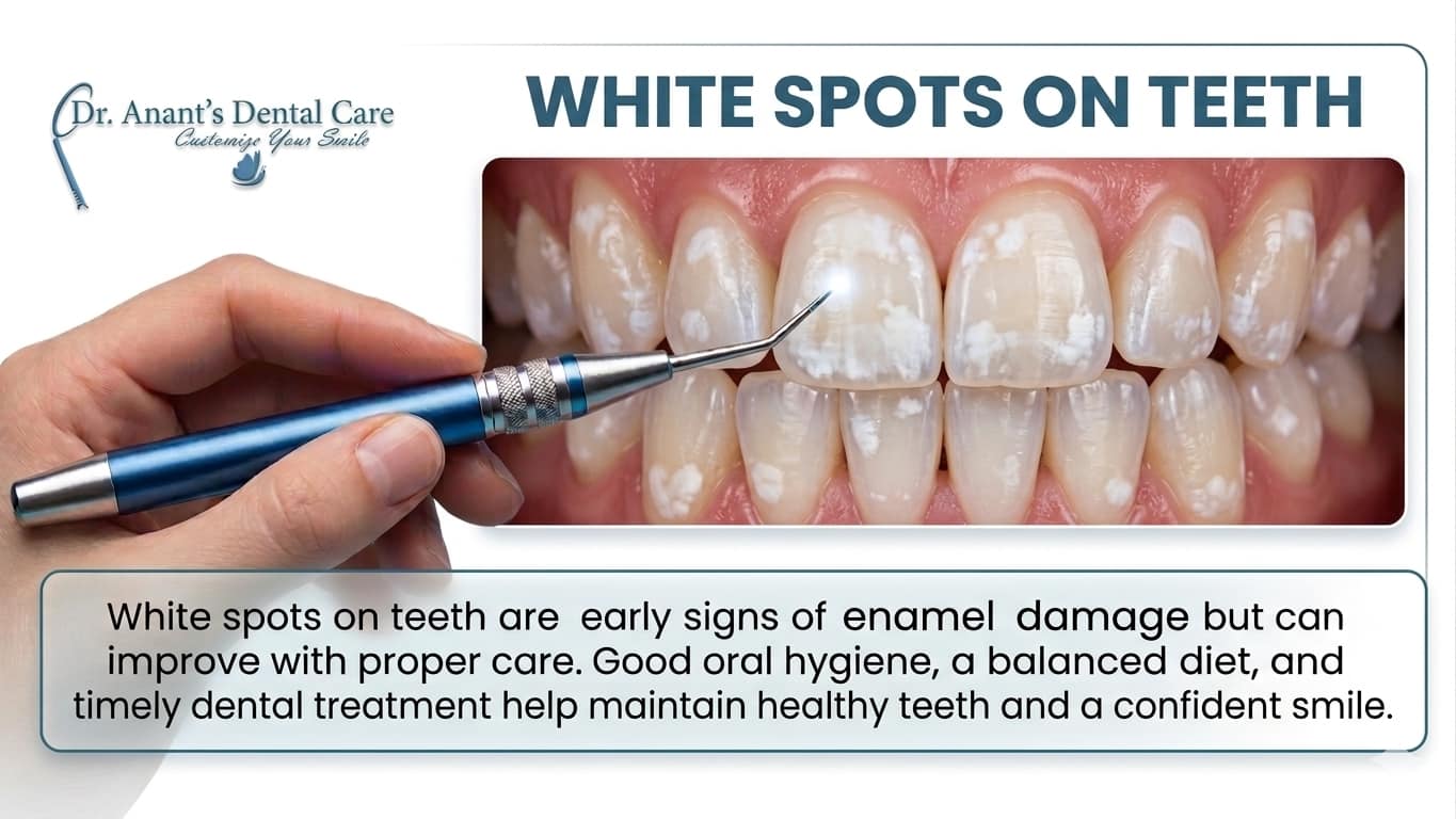White spots on teeth
